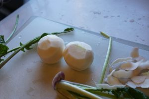 Lightly Pickled Turnip - Step1