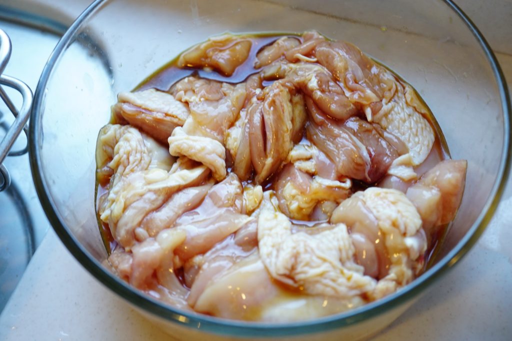 Chicken Tatsutaage (aka Karaage) - Step1