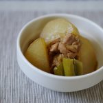 Chicken and Daikon Nimono