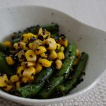 Green Beans and Corn with Sesame