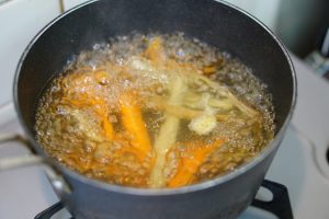 Burdock Carrot Beef Rolls - Step1