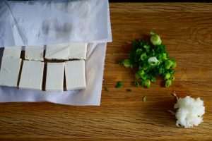 Agedashi tofu - Preparation