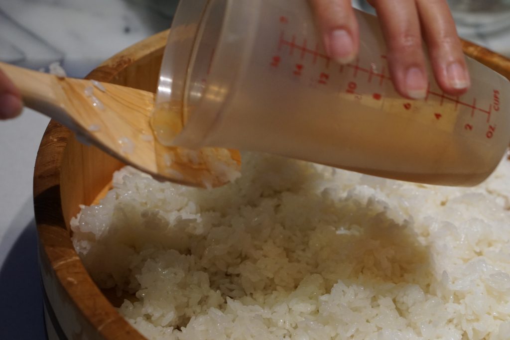How to make sushi rice - Step3