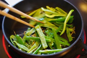 Green Pepper and Chirimenjako Stir Fry - Step2