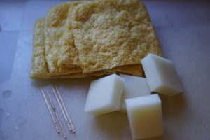 Mochi Kinchaku - Preparation