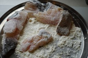 Simmered Cod with Grated Daikon - Step1