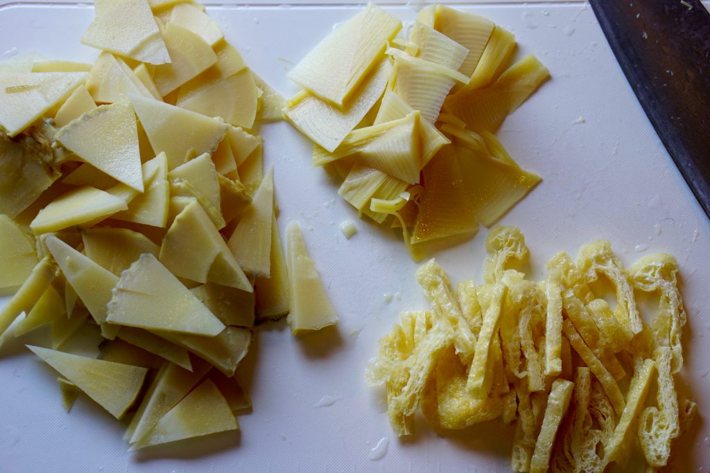 Takenoko Gohan (Rice with Bamboo Shoot) - Preparation