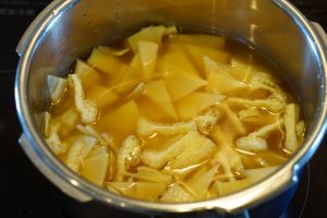 Takenoko Gohan (Rice with Bamboo Shoot) - Step1