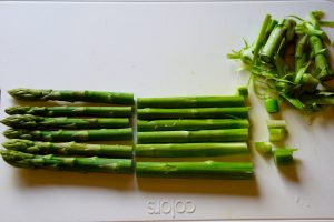 Kombu-Flavoured Asparagus - Preparation