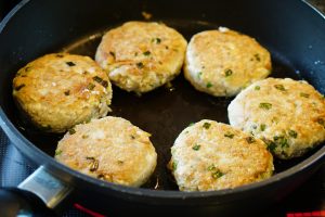 Tofu-Pork Hamburg Steak - Step3