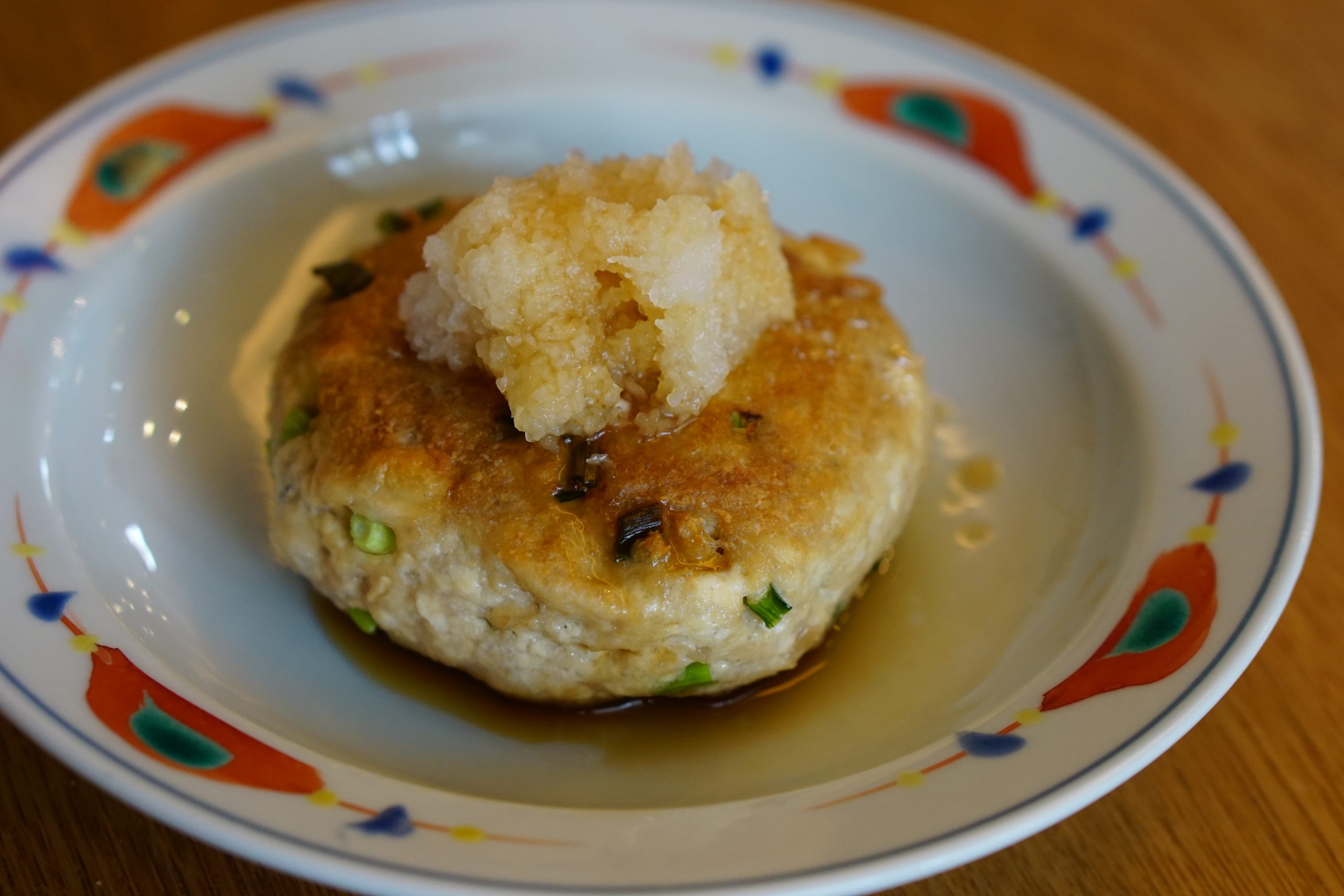 Tofu-Pork Hamburg Steak