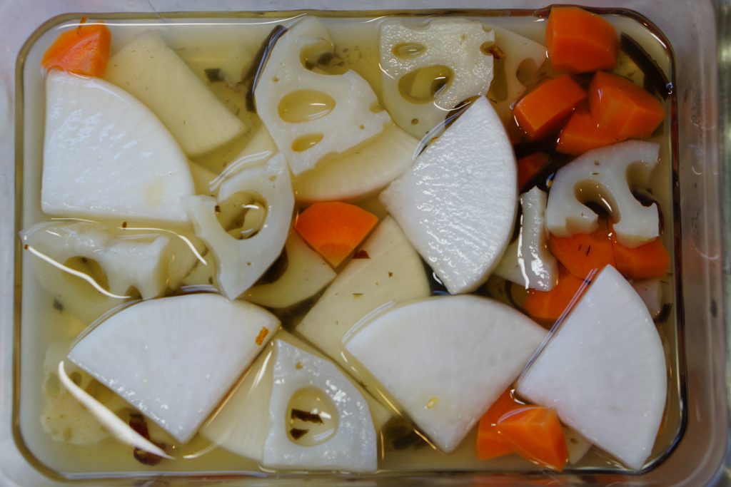 Sweet and Sour Pickled Root Vegetables - Step3