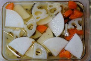 Sweet and Sour Pickled Root Vegetables - Step3