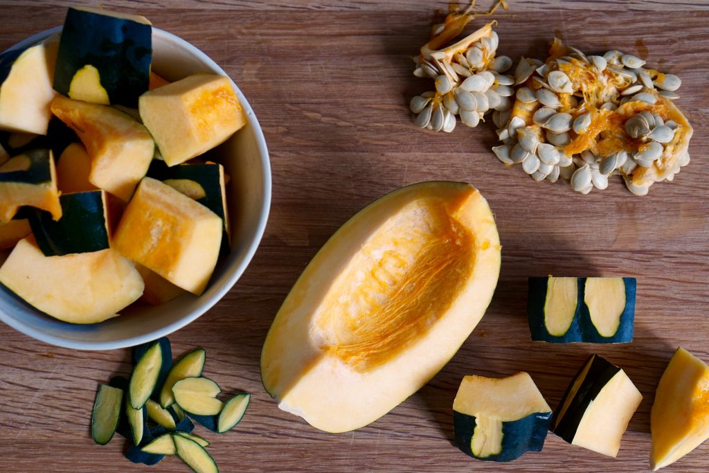 Simmered Kabocha - Preparation