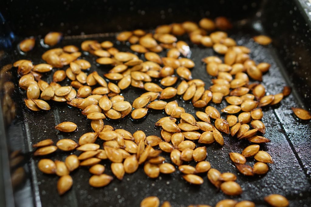 Crispy Kabocha Seeds - Step3