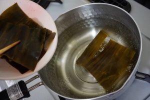 How to make your own dashi - Step1