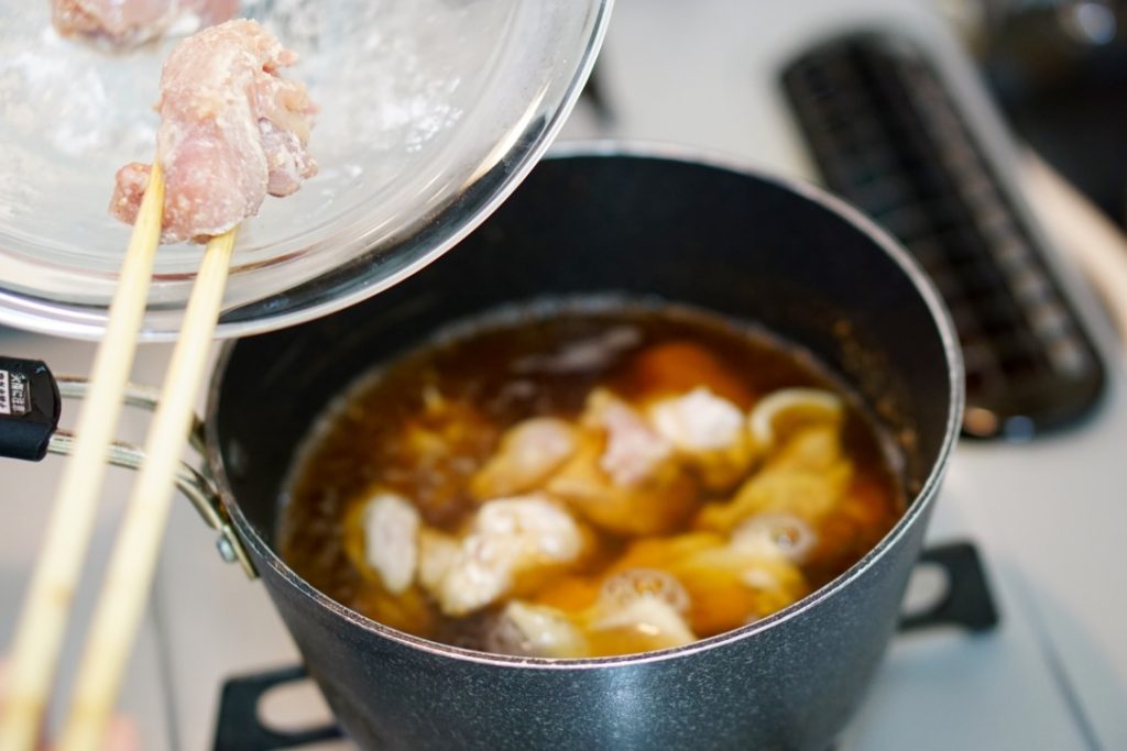 Simple Chicken Jibu-ni - Step1