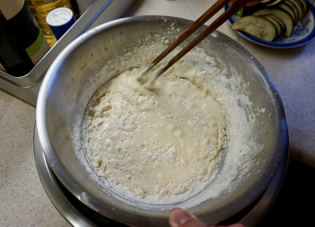 Tempura batter step 3