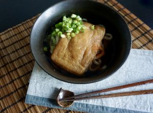 Kitsune udon topping step 3